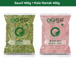 Goshudh Kala Namak 400g & Saunf 400gm Combo Pack 800g