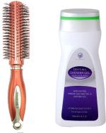 Buy Tya Hair Saloon Brush With Shower Gel - 100 Ml (Set Of 2)