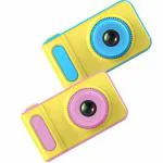 PROUNIC ICSEE Mini Digital Children's Kids Camera 2 Inch IPS HD Screen 100 Degree Toy Photography Video