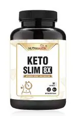 Nutramagik KetoSlim 8X Natural Fat Burner ,Ketogenic Support ,Weight Loss Support-60 Capsule