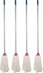 CREAZIONE PRODUCTION 100% Cotton Yarn floor cleaning wet and dry mop Wet & Dry Mop (Multicolor 0.9652 m)