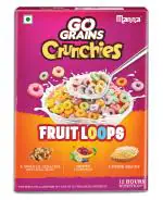 Manna Breakfast Cereal for Kids 250g, Fruitloops, Millets & 3 Supergrains| Go Grains Crunchies