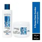 L'Oreal Paris Xtenso Care Shampoo For Straightened Hair, 250 ML | mask, 196 gm | Xtenso Care Shampoo & Mask for Starightened Hair