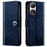 Coverage Flip Cover for Vivo V2240 / Vivo_ T2 5G | Inside Back TPU & Stand | Wallet Stylish Button Magnetic Closure for Vivo T2 5G - Navy Blue