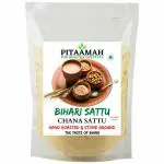 Pitaamah Chana Sattu | 1Kg | Jata Sattu | Stone Ground | Gluten-Free | Directly from Bihar Farmers