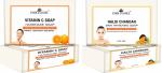 Park Daniel Vitamin C And Haldi Chandan Bathing Bar Soap, 100 G Each (Pack Of 2)