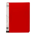 Eslee Double Clip File | Timex Clip and Wire Clip | Best for FC Size Paper | File for Documents, Projects and Certificates | Red Colour (EO23FC)