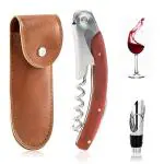 Hasthip White 3-In-1 Bottle Openers Wine Opener With Professional Case Corkscrew