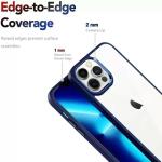 MobileMantra Blue TP, PU Back Cover For Apple Iphone 12 Pro Max