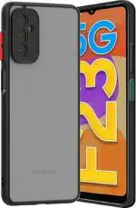 SLC-e Smoke Back Case Compatible for samsung F23(5G) | Dual Layer Protective Matte Finish Cover (PACK OF 1)