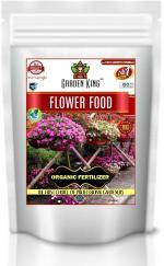 Sansar Green Flower Food, Essential Organic Fertilizer for Flower Plants, Double Filtered with All Required Nutrients and Active Micro-Organism for heavy flowering Fertilizer (5 kg, Powder)