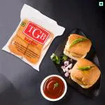 TGB CAFE N BAKERY Soft & Fluffy Vadapav Buns, Freshly Baked, Traditional Indian Snack - 250gm, 4Pcs