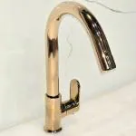 Clay Plus Basin Faucet In French Rose Gold Finish Swan Neck Tap Faucet (Deck Mount Installation Type)