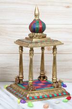 ARTVARKO Decorative Ghar Mandir - 13 inch
