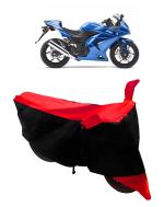 SHIVRAT Scooter Bike Cover Compatible with Kawasaki Ninja 250 Models Semi Waterproof & Heat Resistant Body Cover (Red)