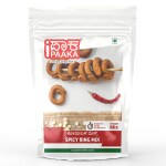 iPaaka Spicy Rings Mix, 400g, Instant Snack Mix, Ready in 15 Mins, Healthy
