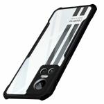 Rakulo Back Cover for Realme GT Neo 3, Eagle Case Hard PC Back Transparent Shock Proof Rubberized Case (Black)