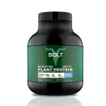 Bolt Plant Protein Powder| Unflavored | 907g| For Quick muscle recovery & Lean muscle growth
