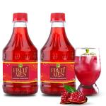 Dhampur Green Grenadine Pomegranate Mocktail Syrup, 600ml (2Pc x 300ml)