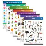 Target Publications Educational Charts for Kids 2-7 yrs (Set of 7)