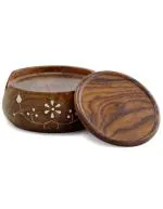 Giftoshopee Handmade Wood Drink Coasters Sets