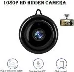 AVOIHS Q1345 Mini Hidden Magnet Spy CCTV Camera with Night Vision Feature (Black)