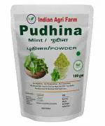 i Agri Farm Pudhina Leaves Powder / 100g / Mint Leaves / Pudina / Mentha Leaves Powder