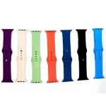 menaso Watch Strap Compatible with Apple Watch Straps 42mm 44mm, Soft Silicone Belt Sport Wristbands Smart Watch Band for iWatch Series SE 6/5/4/3/2/1 Smart Watch Strap 00122