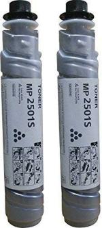 Dotpot Toner Cartridge Compatible for Ricoh Aficio 2501S / MP2001SP / MP 2501L / 2501SP / 1813L Photocopier - Pack of 2 Toners
