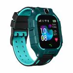 WTG -2G Sim Card SmartWatch for Kids, LBS Location Tracking, Voice Message, Cameras, 2G Voice Calling & Message, SOS, Geo-Fencing, Games - Perfect for Child Safety and Entertainment (Ocean Green)