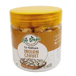 Go Real Premium Indian Chaat Makhana All Natural Fox Nuts (Phool Makhana) Lotus Seed Pop/Gorgon Nut Puffed Kernels 55g, Healthy Snack Low Calorie