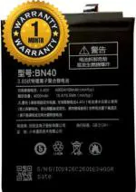 Mobcrown Bn40 Orignal Battery For Redmi 4, Redmi 4 Pro, Redmi 4 Prime 4000Mah With 1 Months Warranty