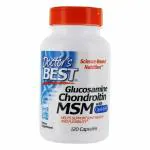 Doctor's Best Glucosamine Chondroitin MSM with OptiMSM 120 Veggie Caps