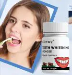 CONWY Clove and Spearmint Based Teeth Whitening Powder with Cavity Protection (50 GM)