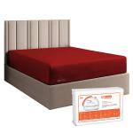 SGI Fitted Bedsheet with 2 Pillowcases Queen 72x60