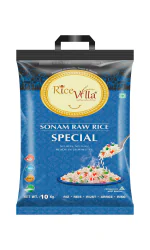 Rice Villa SPECIAL Sona Masuri (Sonam) Steam Rice10kg