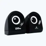 ZEBRONICS Zeb-Igloo Portable Wireless, Auxiliary, USB Laptop/Desktop Speaker (Black, 2.0 Channel)