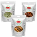 Marwar Combo Pack of Bay Leaf + Cinnamom + Star Anise | 50 Gms Each | Pack of 3