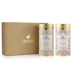 Octavius Gourmet Tea Collection Festive Infusions Range | Tea Bags Packed in Decorative Tin Boxes Put Together - Set Of Two Tins - 800gm