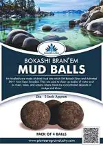 Bokashi Bran Mud Balls 1 kg 300 g (Pack of 4)