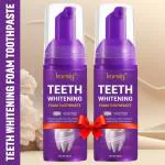 KURAIY V34 Purple Whitening Toothpaste Removal Tooth Stains Repairing Caring Teeth Orthodontic Toothpaste Fresh Breath Tooth Care
