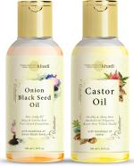 Parwati Gramudyog Herbal Products Herbal Hair Oil, Khadi Castor Oil 210 ml (Pack of 1)
