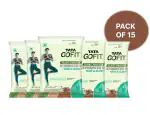 TATA Gofit Plant Protein Strength & Hair & Glow, Heavenly Chocolate Flavour (32g x 15)