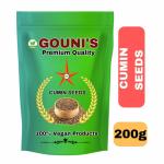 Gouni's Cumin Seeds | Jeera Seeds | Indian Spices | Pack of 200 grams