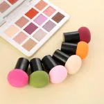 AVTY 6 PCS Cosmetic Puff Beauty Remover Sponge Mushroom Head Shaped Customized Makeup Blender Sponge Makeup Wet And Dry Sponge Tools ()