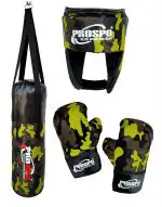 Prospo Boxing kit, Boxing Set, Army Junior Boxing Practice Set - Camouflage Age 1-8