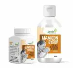 Jain Mamicon Capsule and Syrup Milk Secretion In Mother I Reduce Breast engorgement I Prevent Mothers From Candida Fungus I Open Blocked Milk Ducts