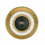 EYE BERRY BASI SALES WITH MISCELLANEOUS DEVICE Door Lens 180 Glass Lens Degree Brass-Zink Door Eye Viewer With Double Diamond Layer With Perfect Matching For Main Door (Diamond Gold 35-55mm)