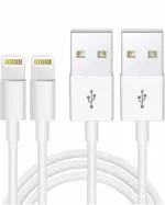 BIGGEAR 2Pcs 1Mtr Fast Charging Lighting Cable Compatible for Iphone