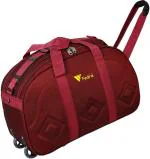 FEDRA Red Polyester Travel Bag - 45 L